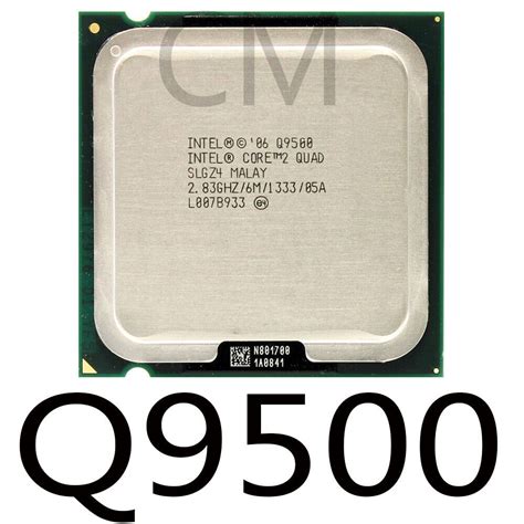 UserBenchmark: Intel Core2 Quad Q9500 vs Q9650.